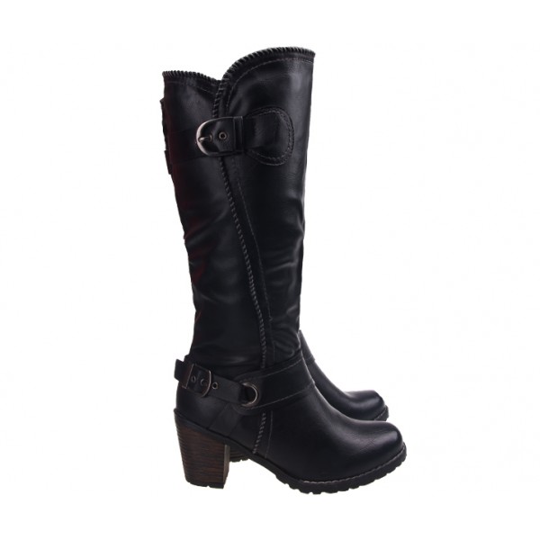 cizme-negru-cu-model-impletit-dalal