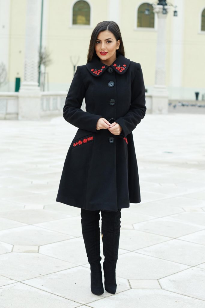 palton ladonna splendid style black S025236 1 260808