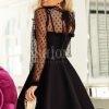 rochie bria neagra in clos cu tul1