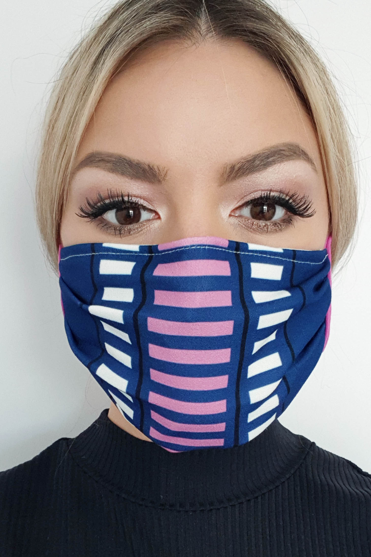 Masca de protectie StarShinerS din material textil - iubesc Moda