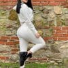 trening dama jerse white ivoire cozy tracksuit din 2 piese 15427 2