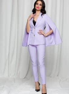 Compleu LaDonna lila din doua piese cu pantaloni