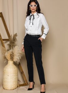 Pantaloni Alexandra negri office