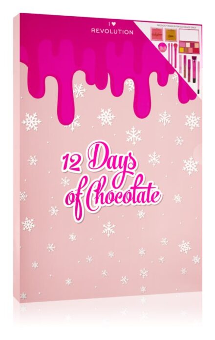 i heart revolution advent calendar 12 days of chocolate calendar de craciun