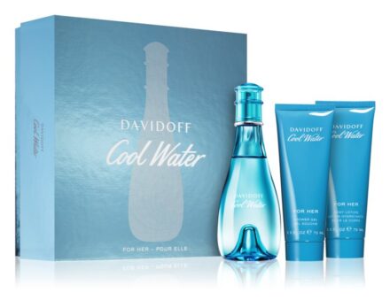 davidoff cool water woman set cadou