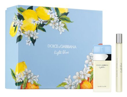 dolce gabbana light blue set cadou pentru femei