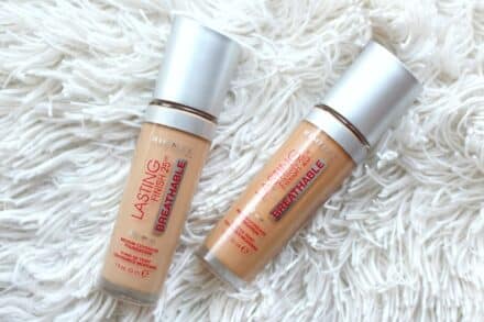 rimmel lasting finish breathable foundation review