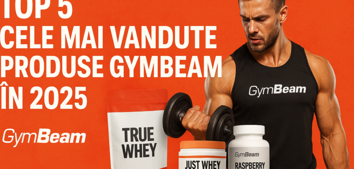 top 5 cele mai vandute produse gymbeam